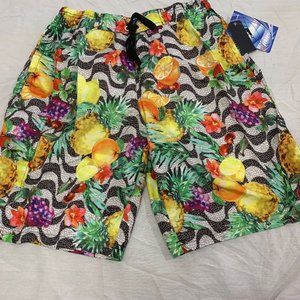 🦚🦚🦚 NWT NBN GEAR MENS SWIM SHORTS SIZE M 🦚🦚🦚